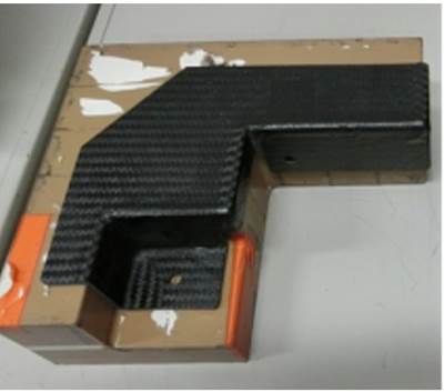 Making composite parts from 3D printed paper molds 